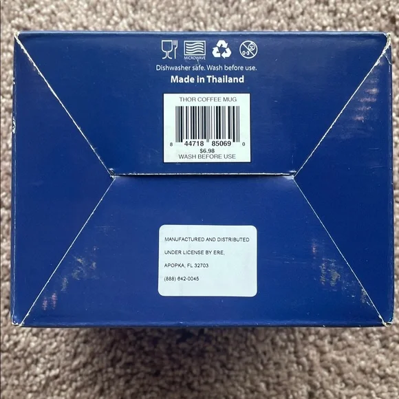 Marvel Avengers Thor Mug with Red and Blue Accents - Picture 5 of 8